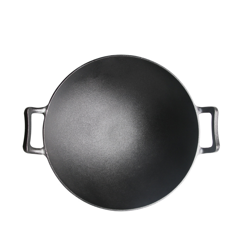 Ceramic Kamado BBQ Grill accrssories Cast Iron Skillet Cast Iron Pot​ (2)