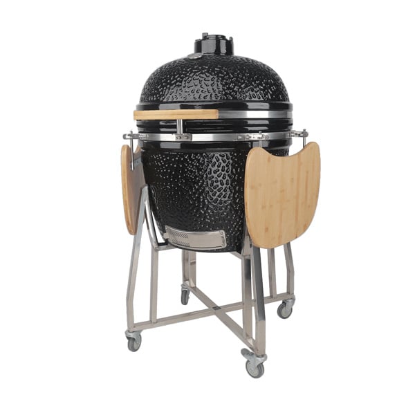 XLarge-Size-23 24-inch-Ceramic-Kamado-BBQ-Grill-Factory-supplier-5