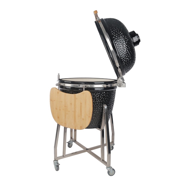 XLarge-Size-23 24-inch-Ceramic-Kamado-BBQ-Grill-Factory-supplier-9