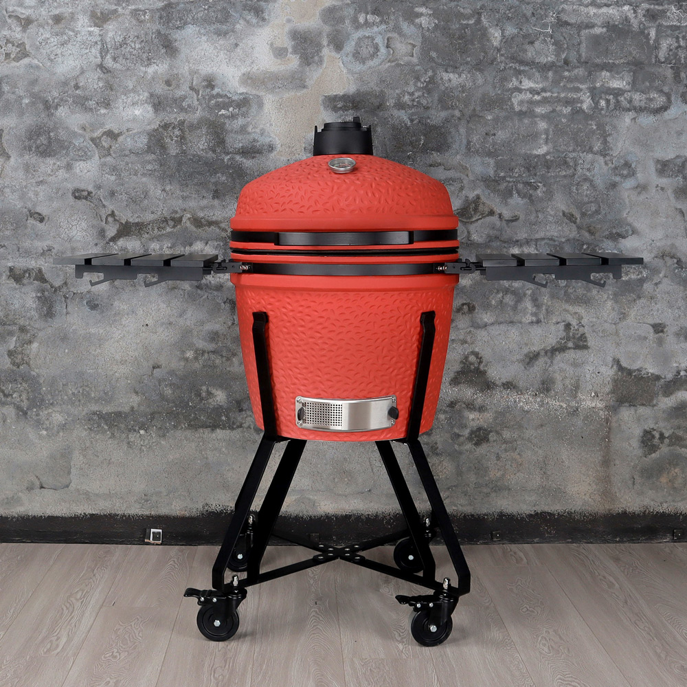 Best 21 & 22 inch Large Ceramic kamado charcoal egg bbq grill smoker (8)