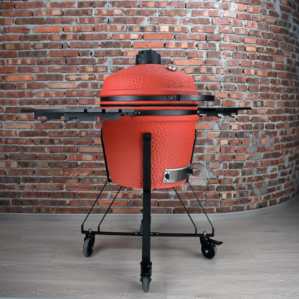 r-g best 21&22 inch ceramic kamado charcoal bbq grill smoker (17)