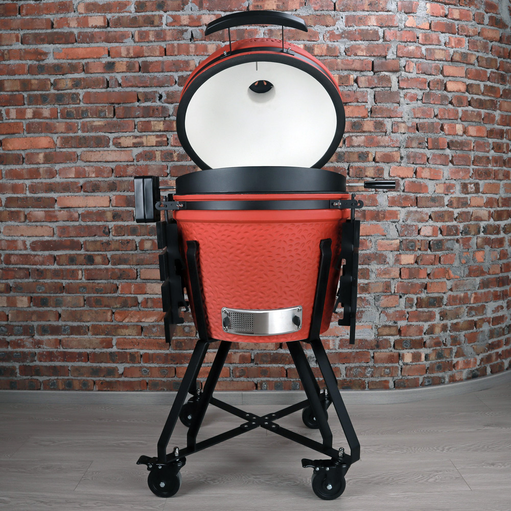 r-g best 21&22 inch ceramic kamado charcoal bbq grill smoker (19)