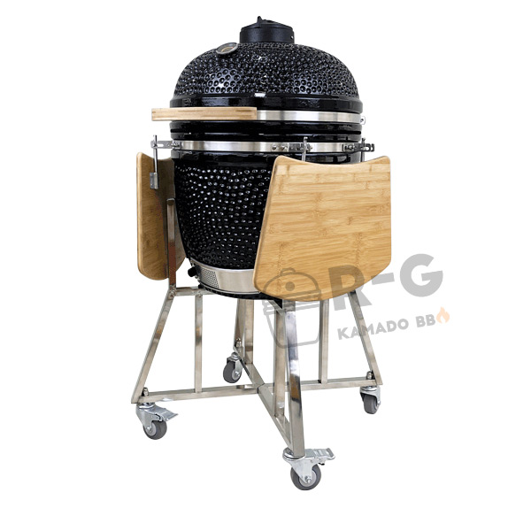 best stainless steel green egg ceramic Kamado BBQ Grills manufactory suppliers (3)